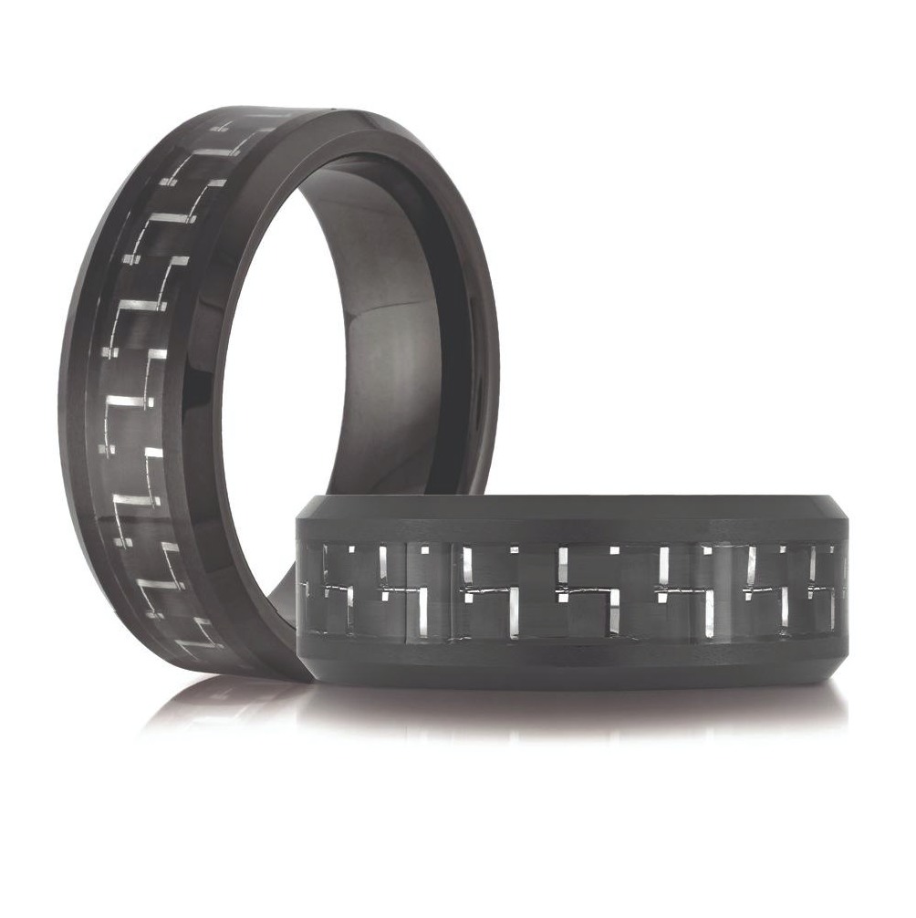 MALO TG-014 tungsten wedding band
