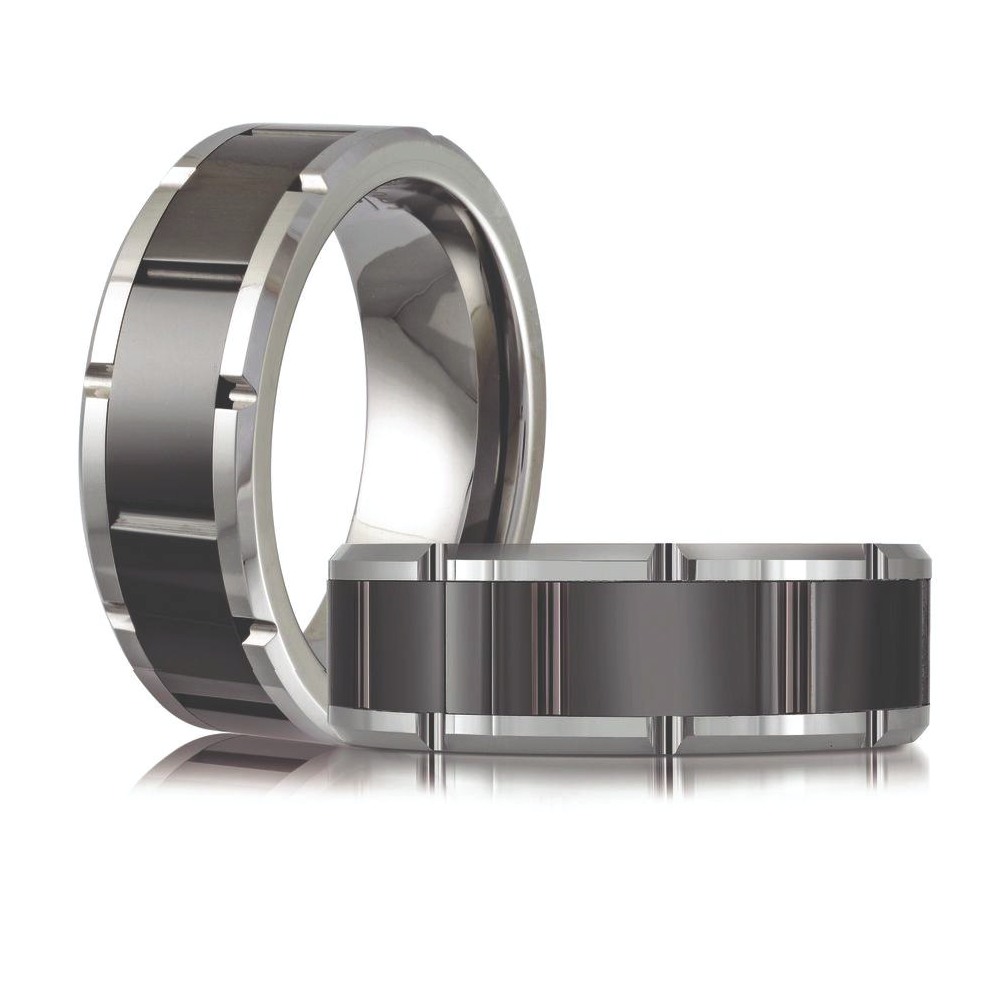 MALO TG-017 tungsten wedding band