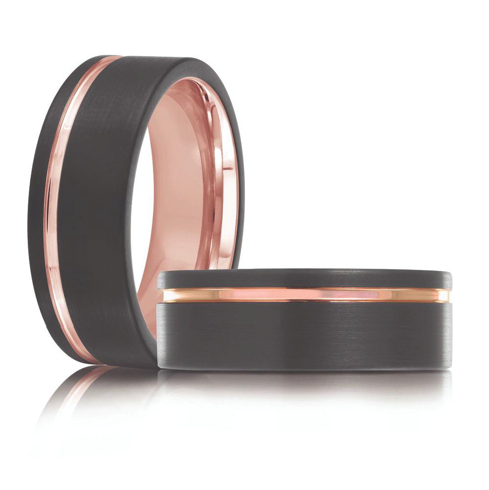 MALO TG-037 tungsten wedding band